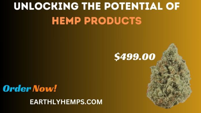 Unlocking the Potential of Hemp Products